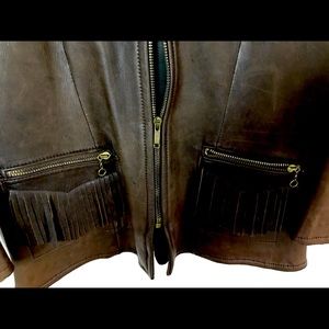 Leather jacket